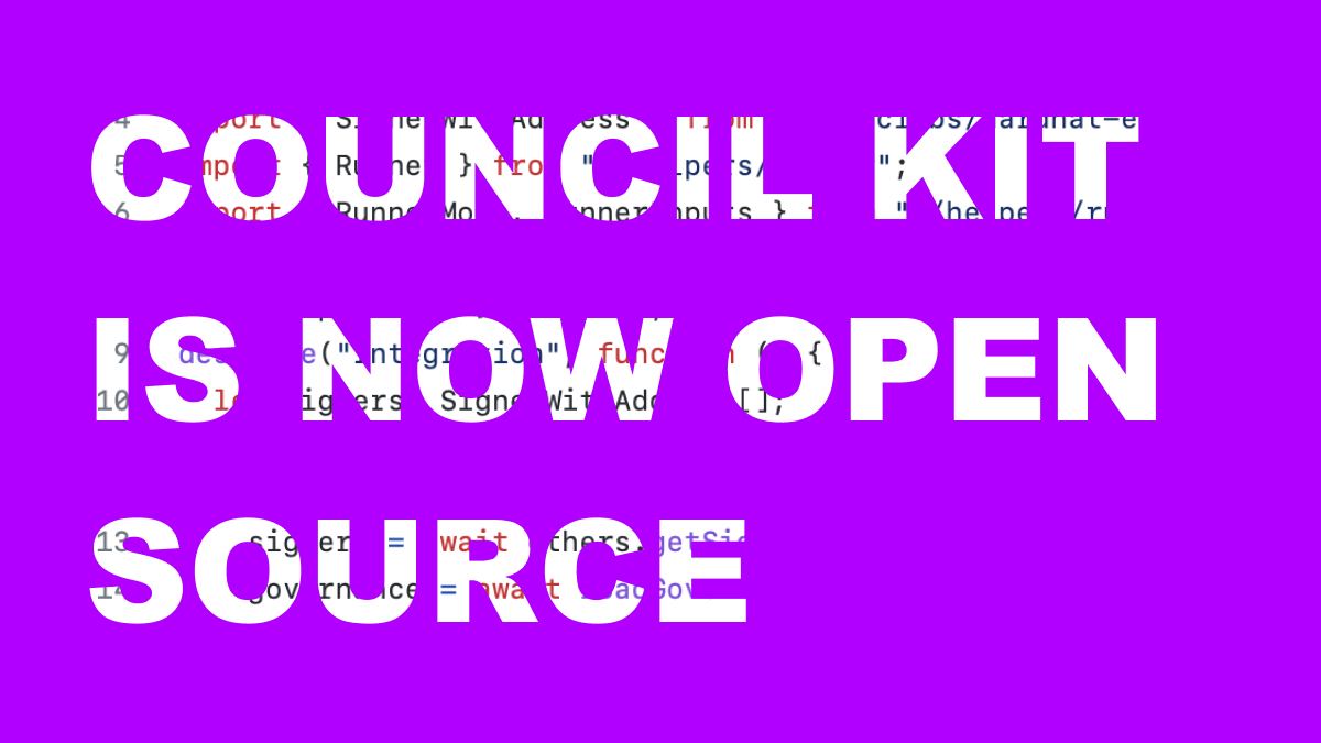 Launching Council Kit