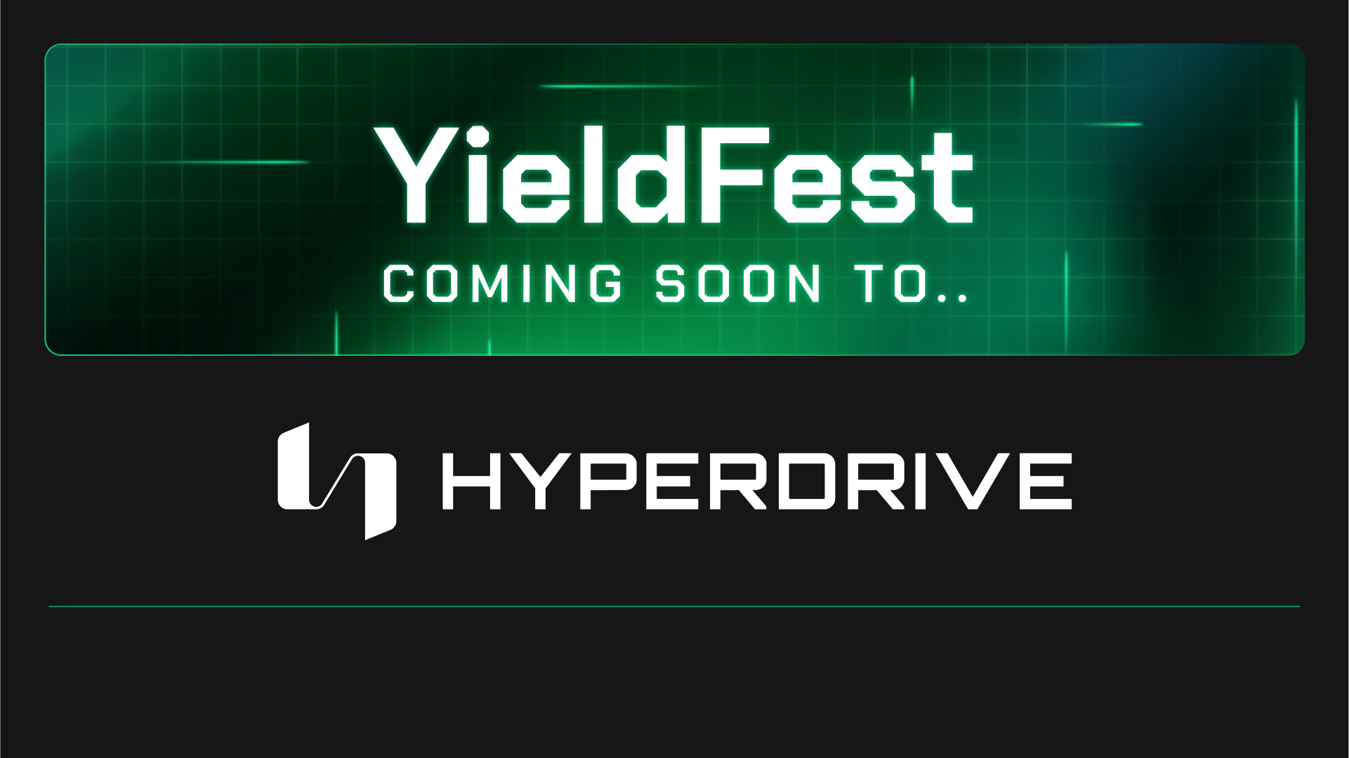 Join Us for YieldFest: Start Earning with New Yield Sources via Hyperdrive Pools