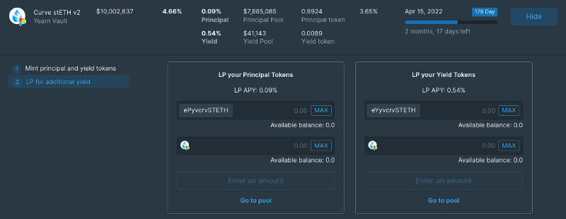 How to rollover your liquidity from the expiring DAI, USDC, alUSD, and steCRV terms on Element!