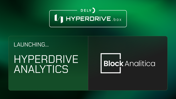 Introducing the Hyperdrive Analytics Dashboard